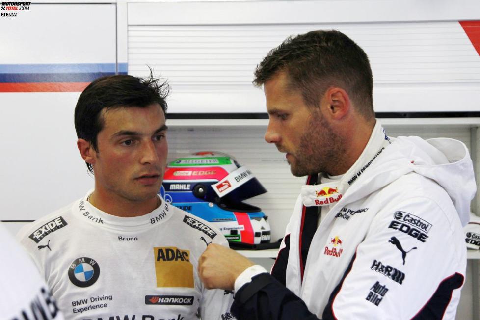 Bruno Spengler (Schnitzer-BMW) und Martin Tomczyk (Schnitzer-BMW) 