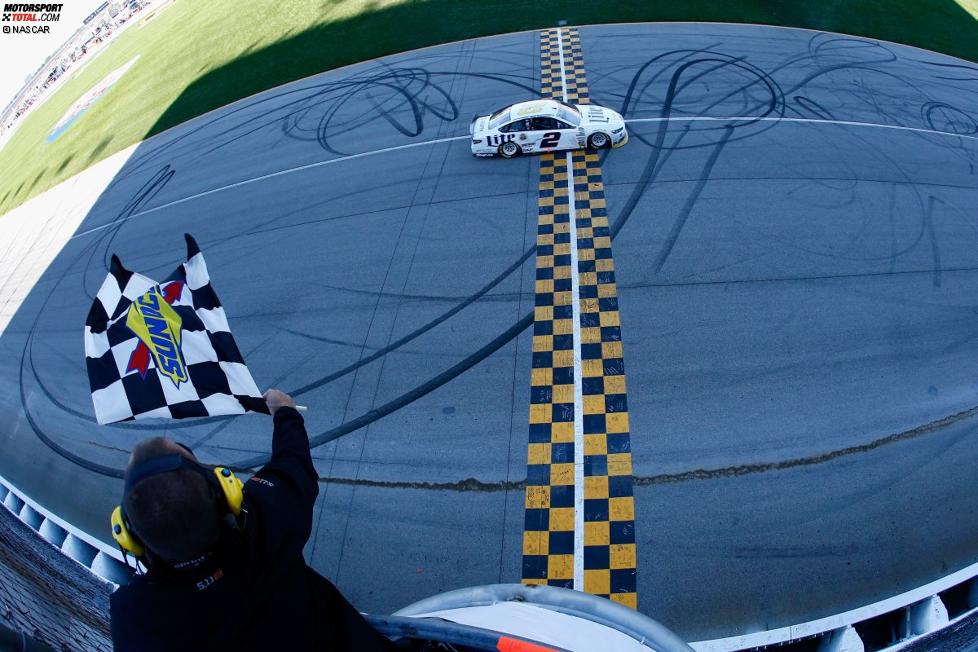 Brad Keselowski (Penske) sorgt für den ersten Ford-Sieg auf dem Chicagoland Speedway