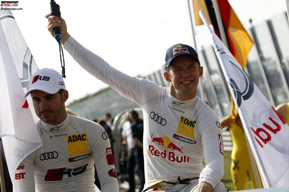 Miguel Molina (Abt-Audi-Sportsline) und Mattias Ekström (Abt-Audi-Sportsline) 