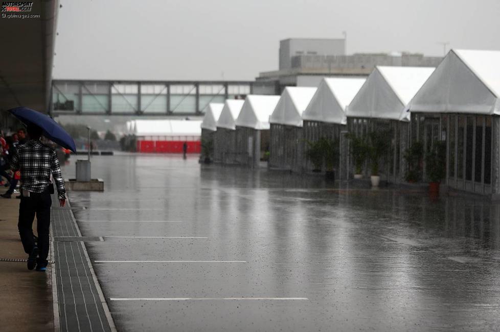 Regen am Donnerstag in Suzuka