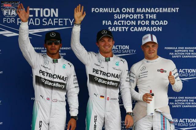 Im Qualifying setzte sich Rosberg im Mercedes-Teamduell gegen Hamilton durch