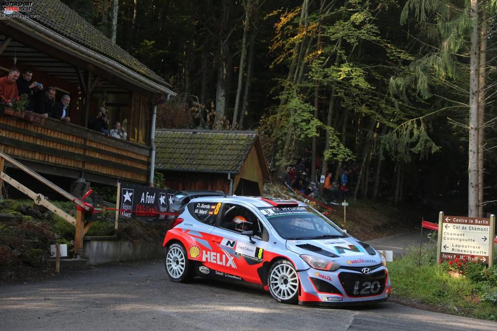 Daniel Sordo (Hyundai) und Marc Marti (Hyundai) 