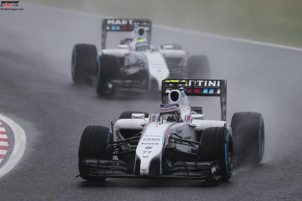 Valtteri Bottas (Williams) und Felipe Massa (Williams) 