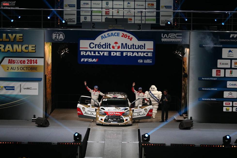 Kris Meeke (Citroen) und Paul Nagle (Citroen) 