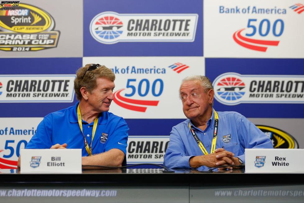 Zwei NASCAR-Legenden unter sich: Bill Elliott und Rex White