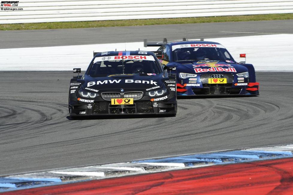 Bruno Spengler (Schnitzer-BMW) und Mattias Ekström (Abt-Audi-Sportsline) 
