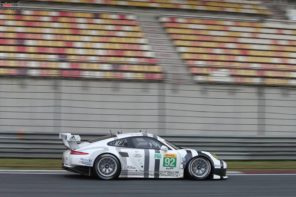 Patrick Pilet (Porsche) und Frederic Makowiecki (Porsche) 