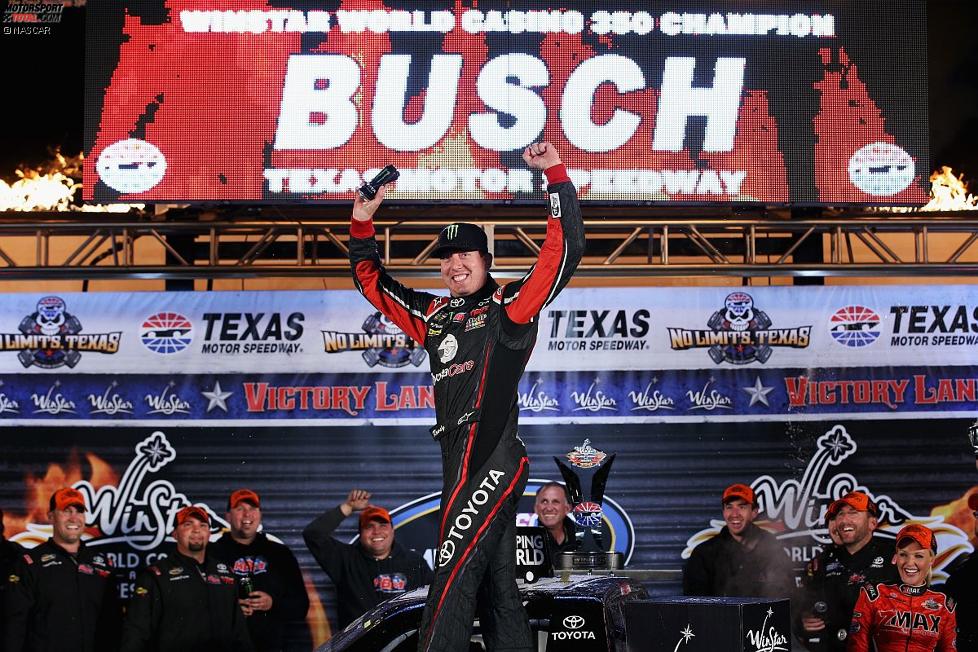 Kyle Busch gewinnt das Truck-Rennen von Texas