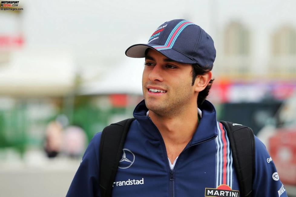 Der künftige Sauber-Fahrer Felipe Nasr (Williams)