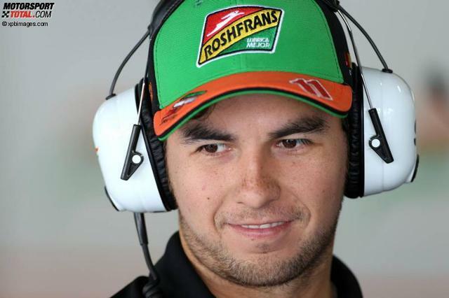 Sergio Perez wird auch 2015 die Farben von Force India tragen