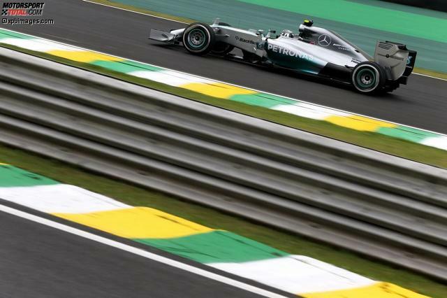 Nico Rosberg schloss den Trainingstag als Schnellster ab Nico Rosberg schloss den Trainingstag als Schnellster ab