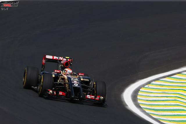 Pastor Maldonado hat in Sao Paulo viel vor - Kann Romain Grosjean folgen?