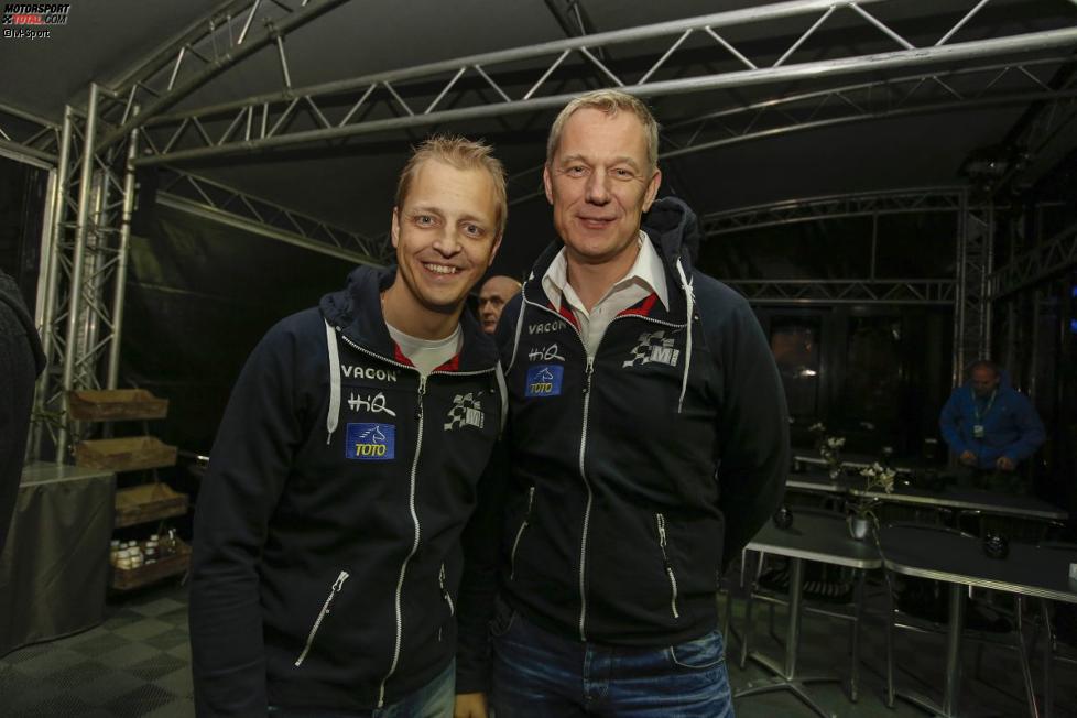 Mikko Hirvonen und Jarmo Lehtinen