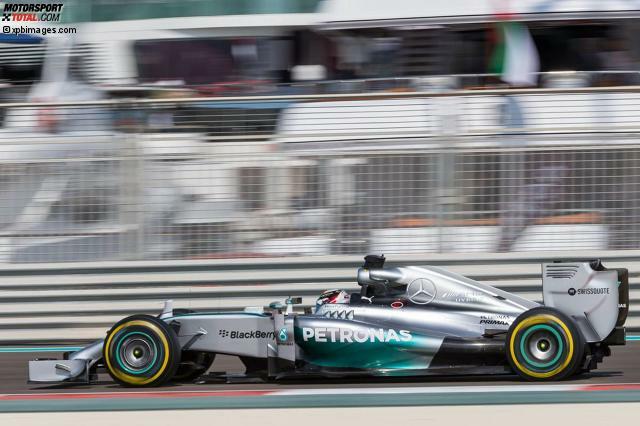 Lewis Hamilton hatte auch in der zweiten Trainingseinheit die Nase vorn, er war... Lewis Hamilton hatte auch in der zweiten Trainingseinheit die Nase vorn, er war...