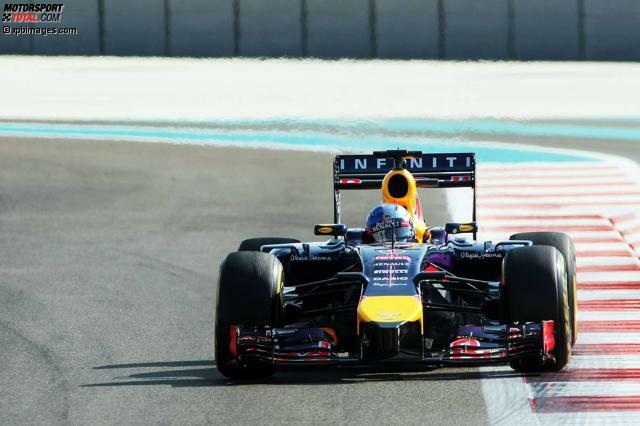 Letztes Wochenende im Red Bull: Sebastian Vettel auf Platz vier in Abu Dhabi