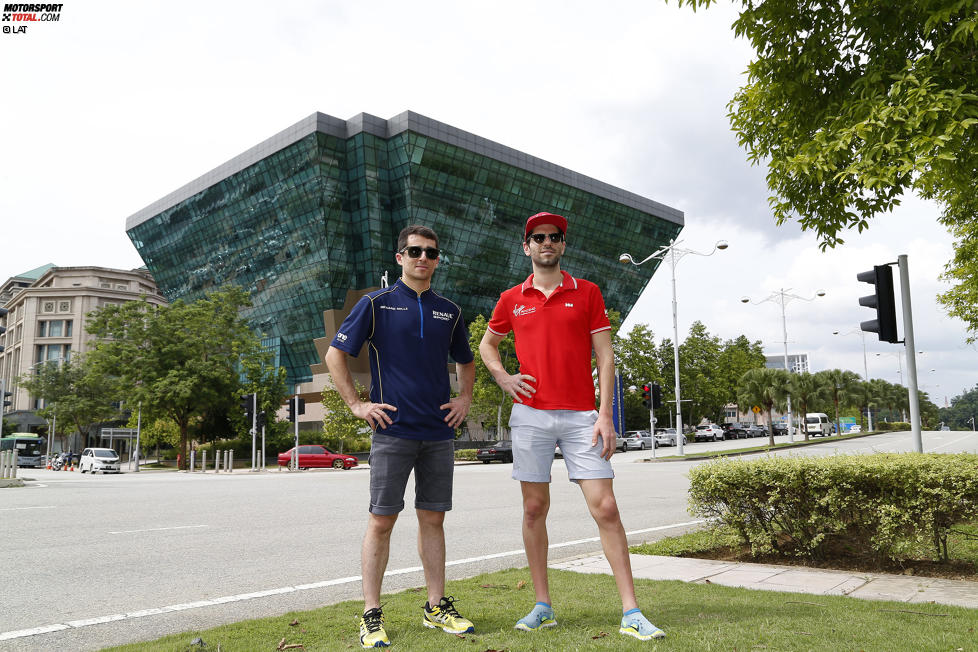 Nicolas Prost und Jaime Alguersuari 