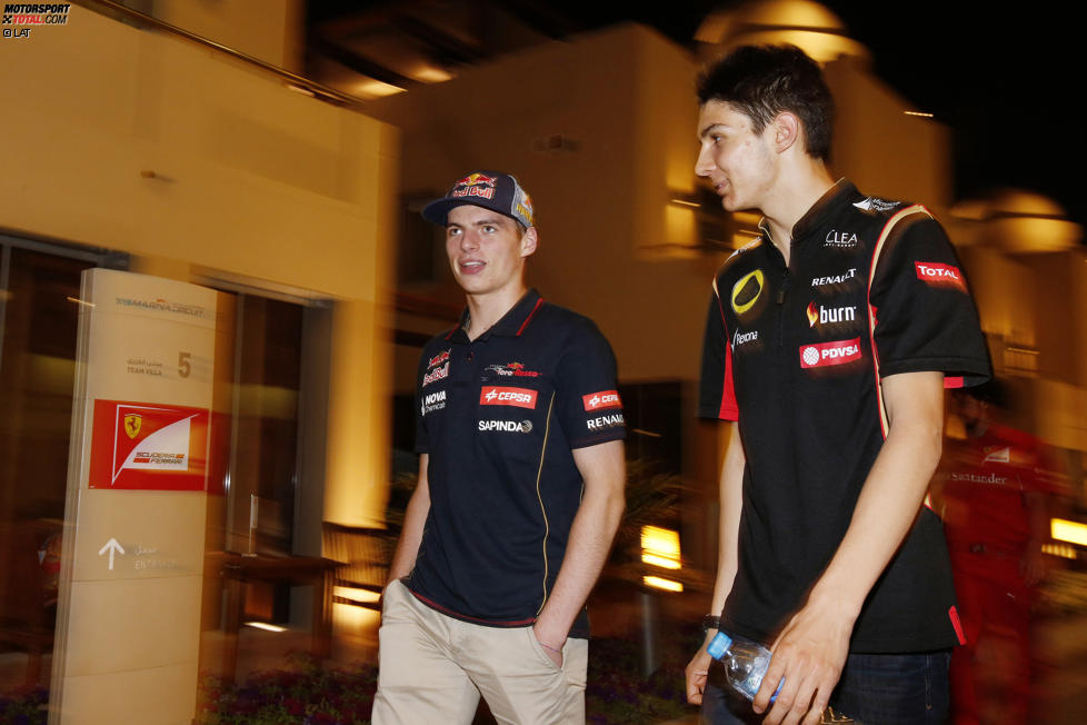 Daniil Kwjat (Toro Rosso) und Esteban Ocon 