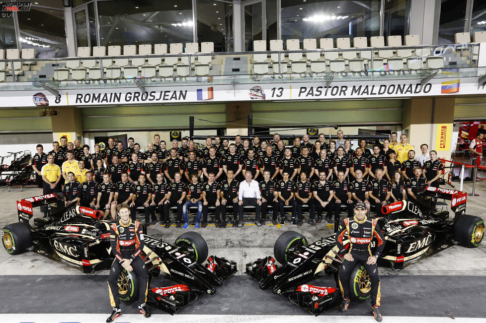 Gruppenfoto bei Lotus