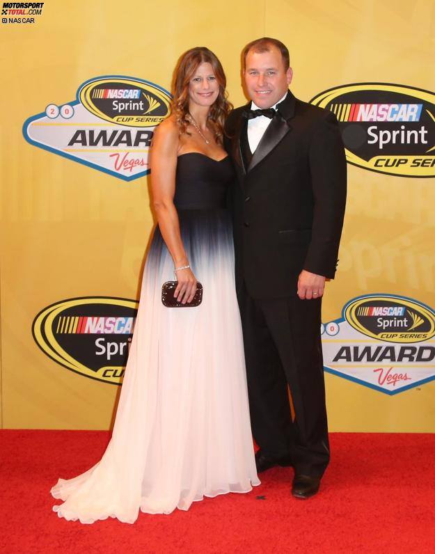 Ryan Newman mit Ehefrau Krissie