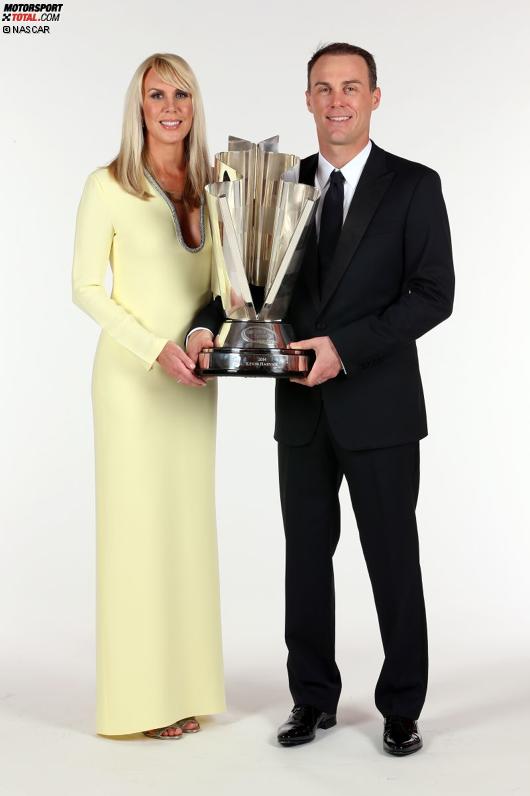 Sprint-Cup-Champion Kevin Harvick mit Ehefrau DeLana