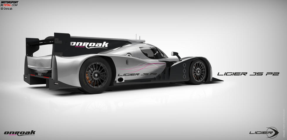 Der Ligier JS P2 in der Entwicklungsphase