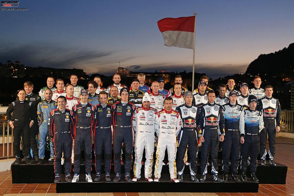Die WRC-Fahrer 2015