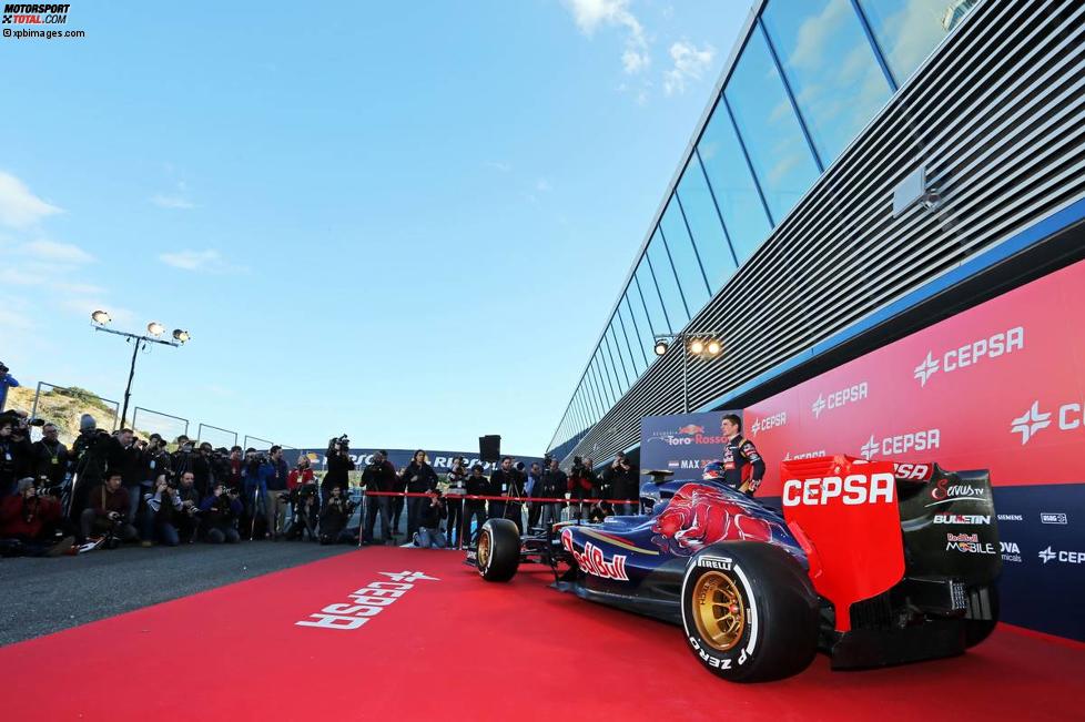 Präsentation des Toro-Rosso-Renault STR10