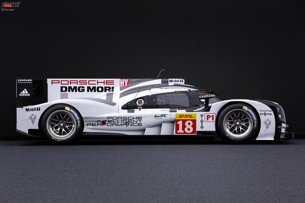 Der Porsche 919 Hybrid für die WEC-Saison 2015