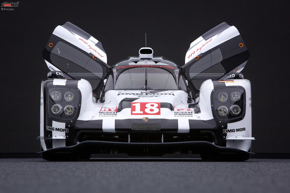 Der Porsche 919 Hybrid für die WEC-Saison 2015