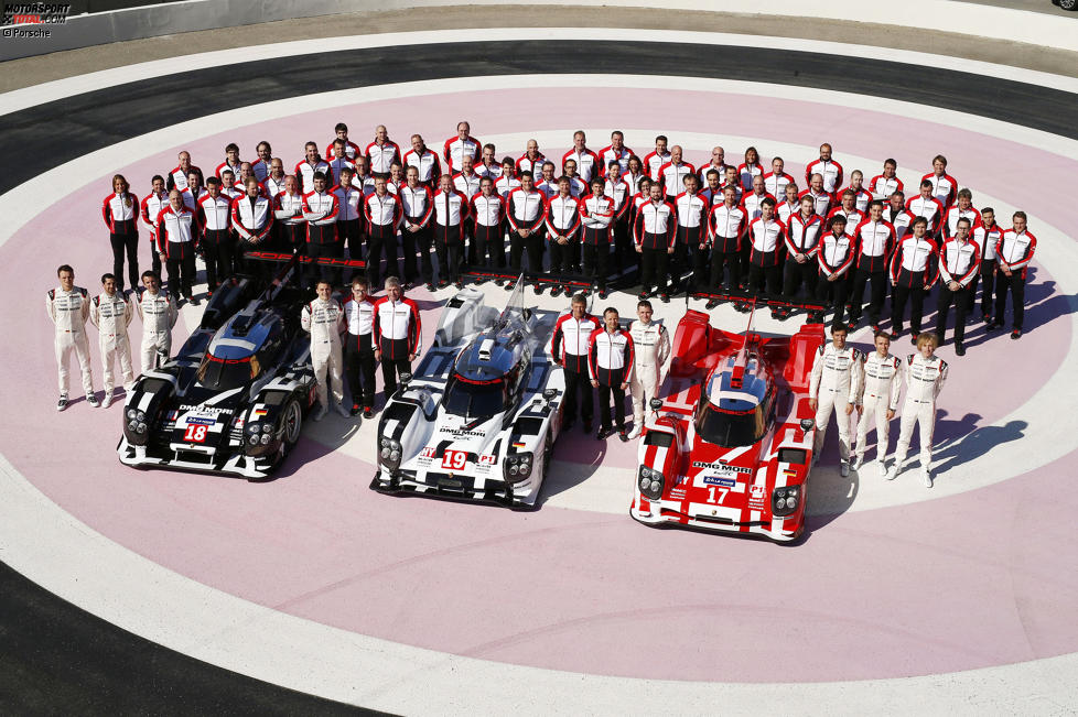 Der Porsche 919 Hybrid für die WEC-Saison 2015