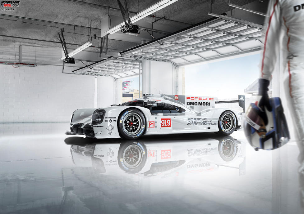 Der Porsche 919 Hybrid für die WEC-Saison 2015