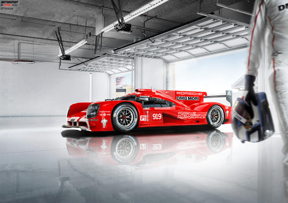 Der Porsche 919 Hybrid für die WEC-Saison 2015