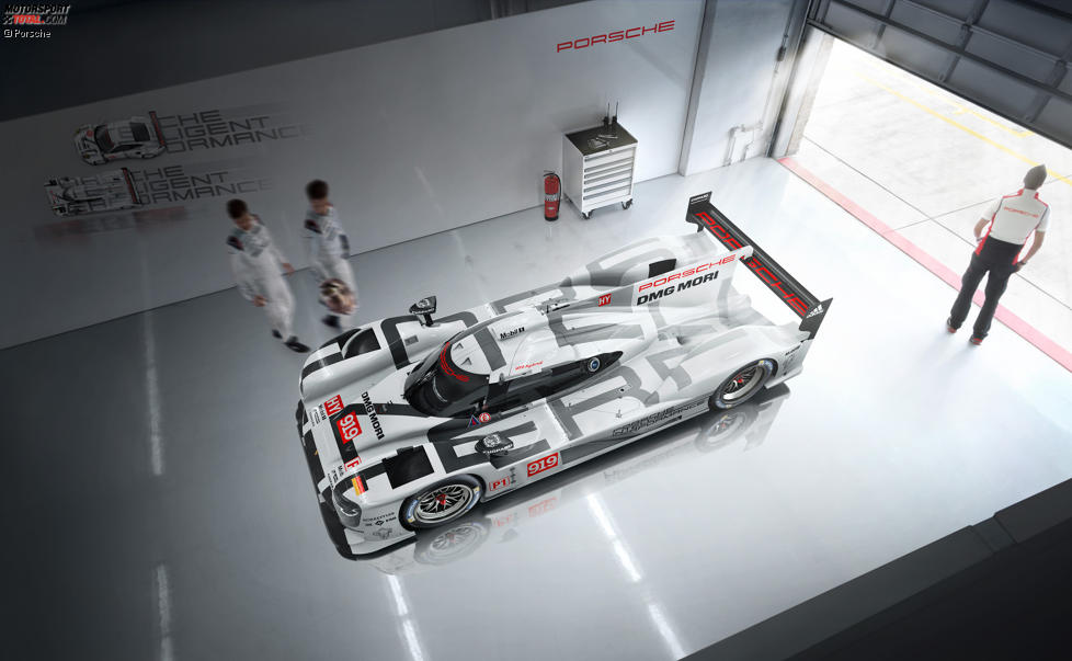 Der Porsche 919 Hybrid für die WEC-Saison 2015