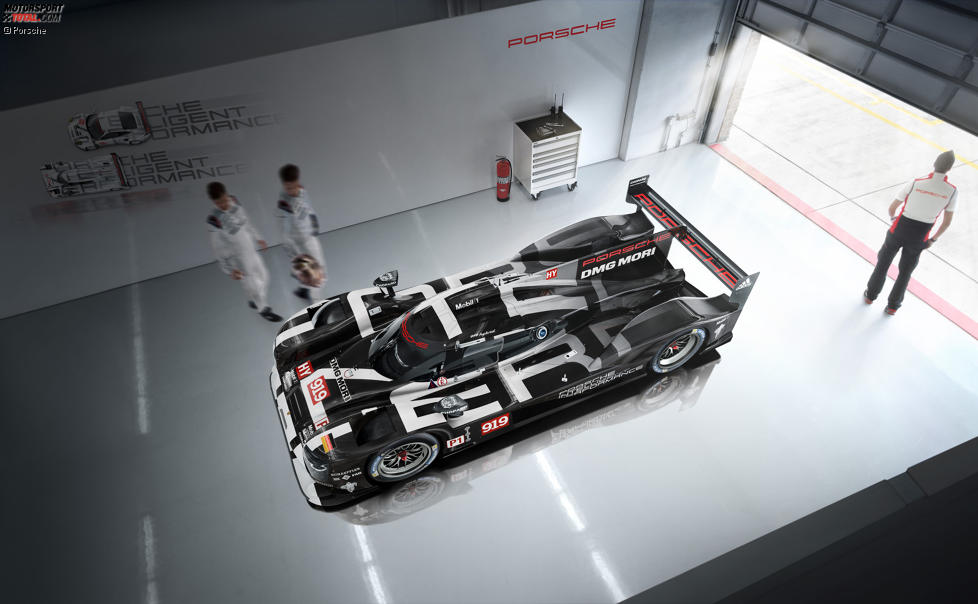 Der Porsche 919 Hybrid für die WEC-Saison 2015