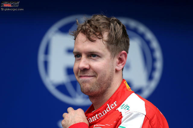 Sebastian Vettel hätte beinahe die Mercedes-Dominanz durchbrochen
