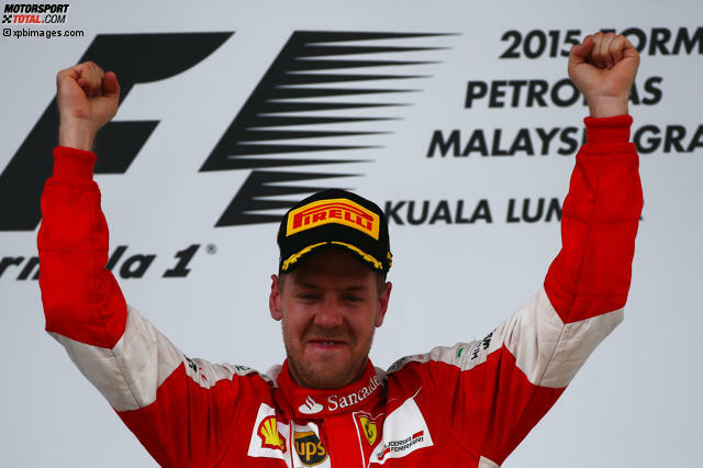 Emotionale Bilder aus Sepang: So schnell hätte Vettel mit Erfolg nicht gerechnet