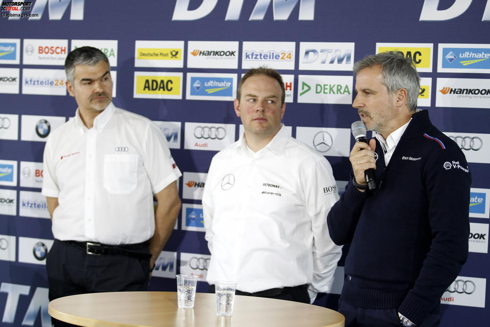 Die Sportchefs von Audi, Mercedes und BMW