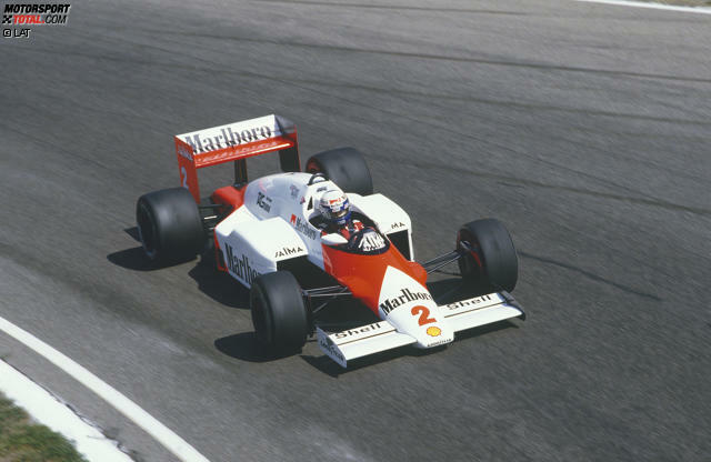 Alain Prost holte im McLaren MP4/2b 1985 seinen ersten WM-Titel. In Spielberg kommt es zur Wiedervereinigung.
