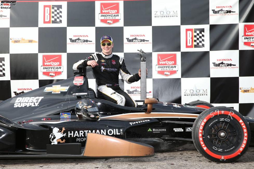 Erster IndyCar-Sieg für Josef Newgarden und CFH Racing