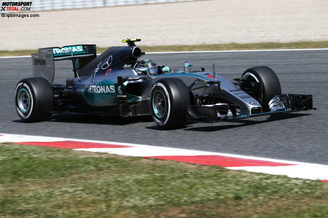 Rosberg sicherte sich mit 0,267 Sekunden Vorsprung überraschend klar die Pole