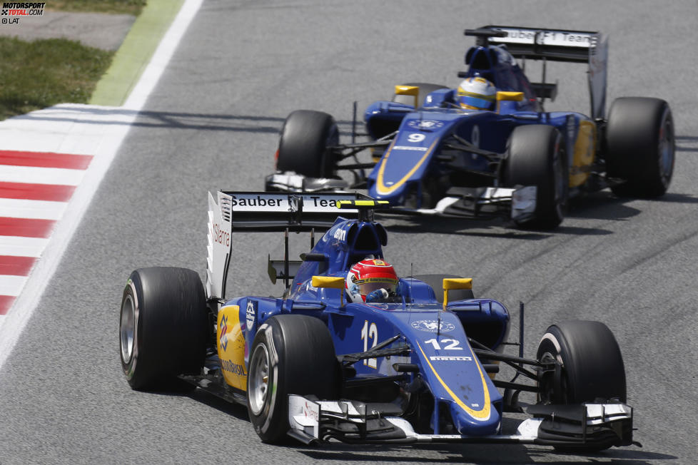 Felipe Nasr (Sauber) und Marcus Ericsson (Sauber) 