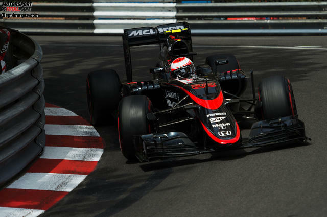 Jenson Button verpasste den Einzug in Q3 in Monaco am Ende nur ganz knapp