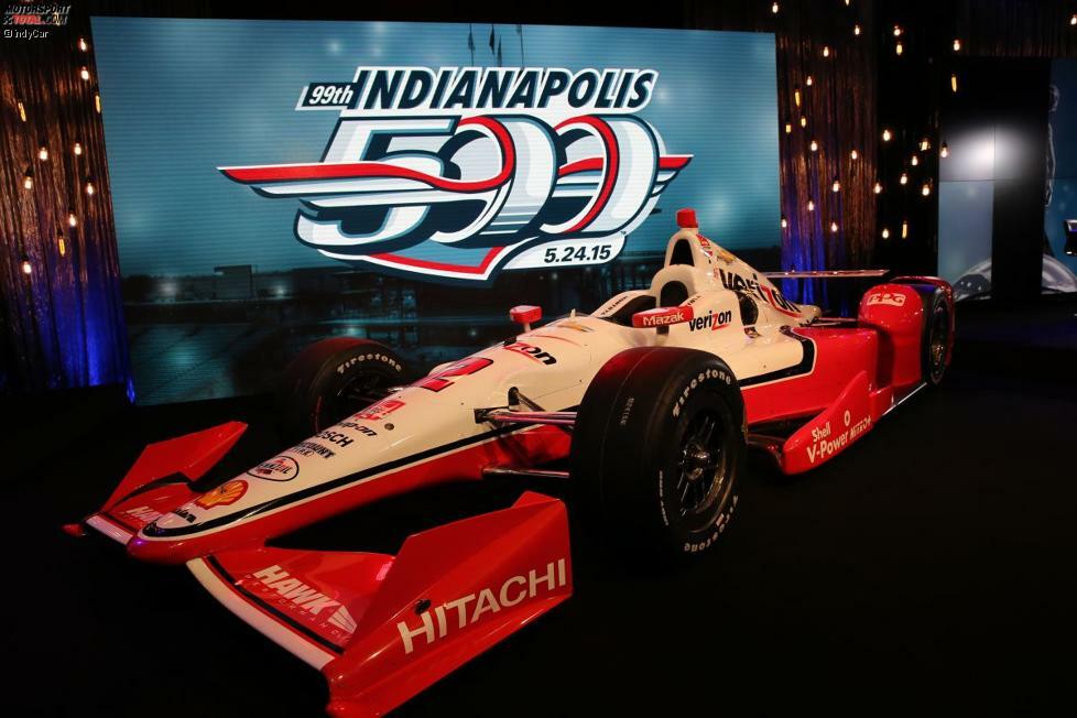 Das Siegerauto des 99. Indy 500: Der Penske-Chevrolet von Juan Pablo Montoya