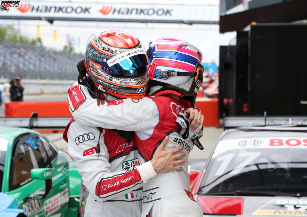 Edoardo Mortara (Abt-Audi) und Miguel Molina (Abt-Audi-Sportsline) 