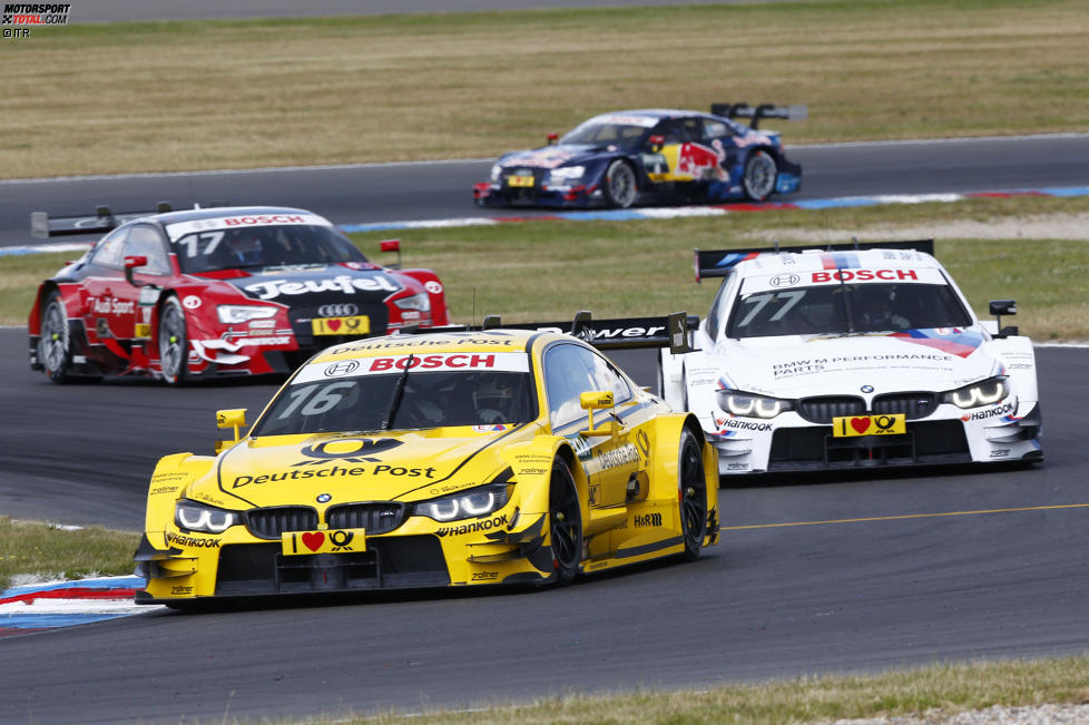 Timo Glock (MTEK-BMW) und Martin Tomczyk (Schnitzer-BMW) 