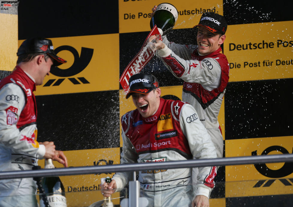 Jamie Green (Rosberg-Audi) und Edoardo Mortara (Abt-Audi) 