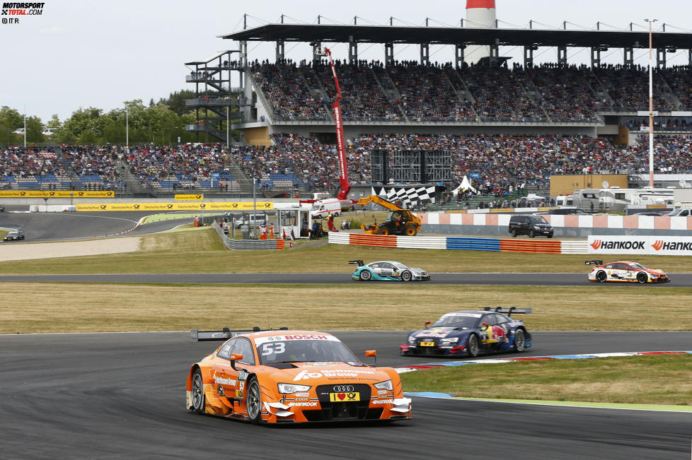 Jamie Green (Rosberg-Audi) und Mattias Ekström (Abt-Sportsline-Audi)