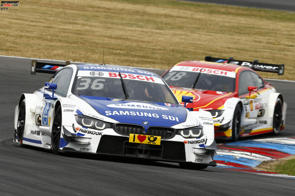 Maxime Martin (RMG-BMW) und Augusto Farfus (RBM-BMW) 