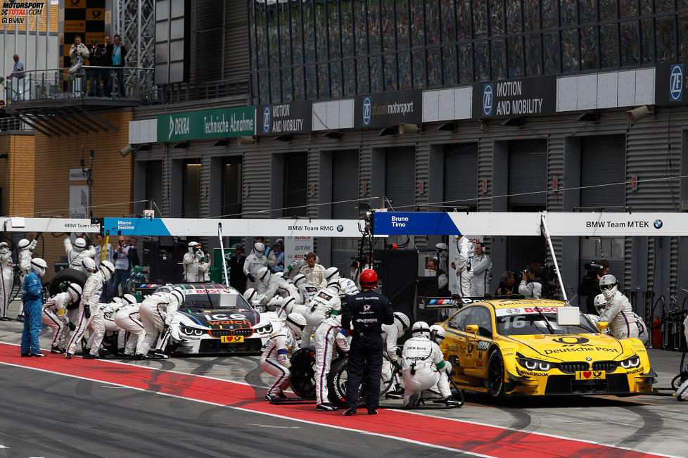 Timo Glock (MTEK-BMW) und Marco Wittmann (RMG-BMW) 