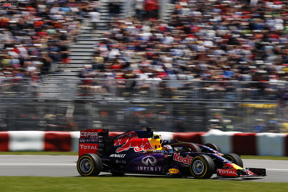 Daniil Kwjat (Red Bull) und Max Verstappen (Toro Rosso) 